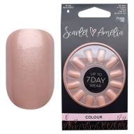 Scarlet & Amelia rose gold press-on műköröm tip szett