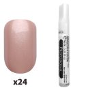 Scarlet & Amelia rose gold press-on műköröm tip szett