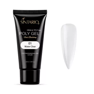 Sintario Polygél Water Clear – HEMA mentes átlátszó polygél