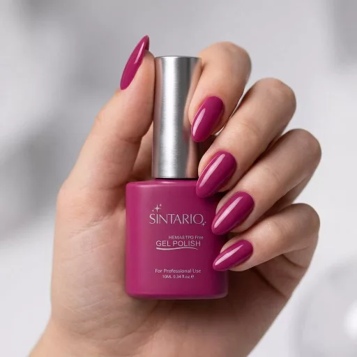 Sintario Géllakk 38 – élénk magenta árnyalat, HEMA mentes, 10ml