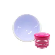 Silcare Base One Thick Violet Építőzselé 5g – kompakt UV-szűrő lila formula víztiszta kötéssel
