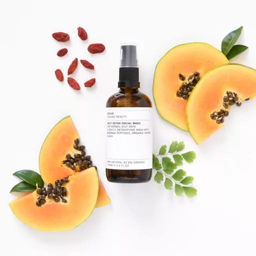 EVOLVE Organic Beauty Daily Detox Arctisztító – természetes, vegán arctisztító zsíros és kombinált bőrre