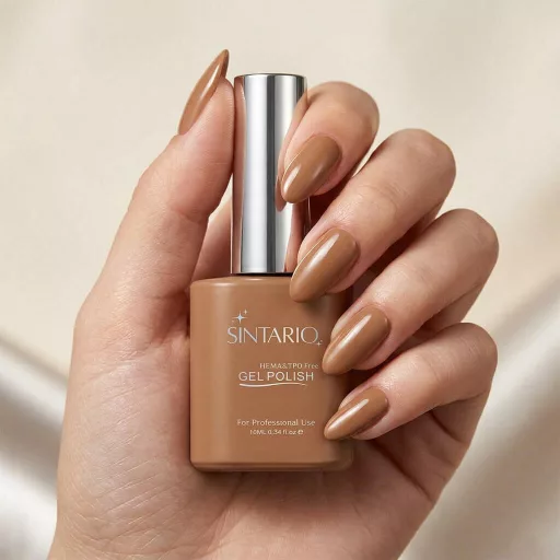 Sintario Géllakk 13 – karamell barna HEMA mentes géllakk