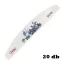 20 db Nail4U prémium reszelő 180/180