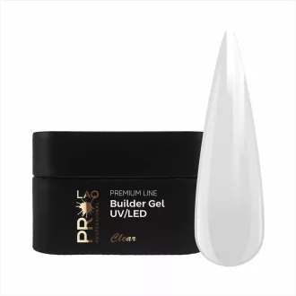 PRO-LAQ Clear Építő Zselé 100g – HEMA/TPO mentes, gazdaságos szalonkiszerelés