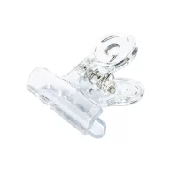 C ív megtartó clip, átlátszó