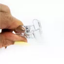 C ív megtartó clip, átlátszó