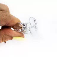 C ív megtartó clip, átlátszó