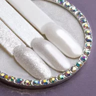 Stardust körömpor finom ezüstös csillogással
