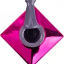 MollyLac Géllakk – Boheme Nr. 343, elegáns szürkés-lila árnyalat a körmökön