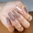 MollyLac géllakk Praline Perfection Nr. 351 – bézs nude árnyalat