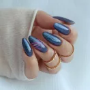 MollyLac Géllakk - Dark Romance Nr. 48 – mélykék navy géllakk