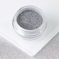 Powder Glass Effect Silver 09