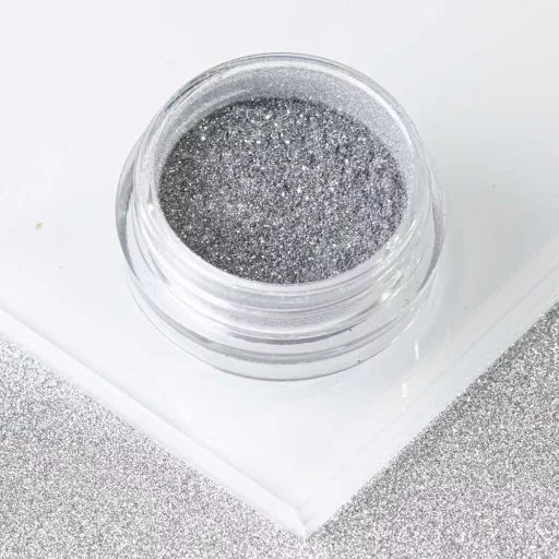 Powder Glass Effect Silver 09