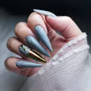 MollyLac Géllakk Luxury Grey Nr. 6 – Krémes, luxus szürke árnyalat pasztell színekhez