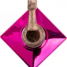 MollyLac Géllakk Lexi Nr. 204 – tejes bézs árnyalat arany csillámokkal