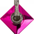 MollyLac Géllakk Victoria Nr. 207 – világos arany glitter árnyalat