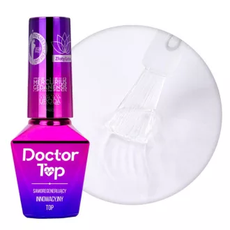 Doctor Top Fixálásmentes fényzselé – Tartós fényű, fixálás nélküli körömzselé