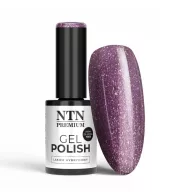 NTN Premium UV/LED Géllakk 19# – HEMA mentes csillámos lila árnyalat