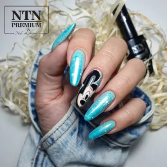 NTN Premium Géllakk 137# – California kollekció smaragdzöld neon HEMA mentes géllakk
