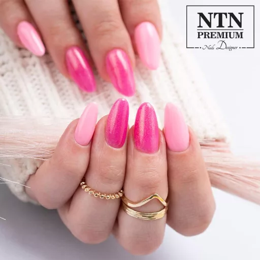 NTN Premium Géllakk 284# - Springtime Selfie pasztell rózsaszín HEMA mentes géllakk