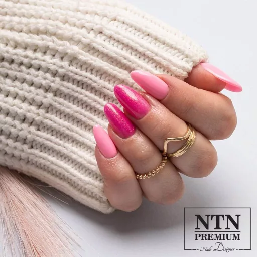 NTN Premium Géllakk 284# - Springtime Selfie pasztell rózsaszín HEMA mentes géllakk