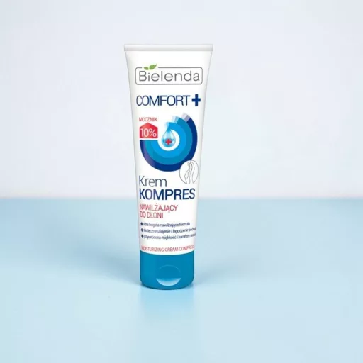 Bielenda Comfort+ Hidratáló Kézkrém - borogatásszerű védelem és regenerálás 10% karbamiddal