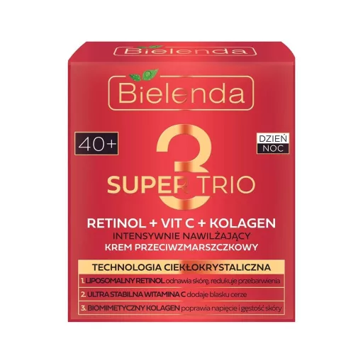 Bielenda 40+ Retinol C-vitamin Kollagén Arckrém