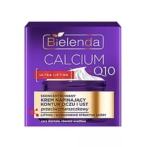 Bielenda Calcium Q10 Szem- és Ajakkontúr Feszesítő Krém