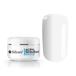 Silcare Akryl Sequent Eco, Pro White 10g