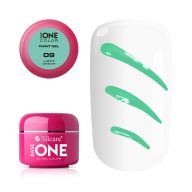   Silcare Base One Paint gel, díszítő zselé, Light Green 09#