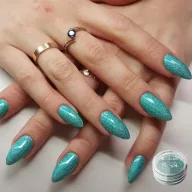 Silcare Shimmer Nymph Turquoise, sellőpor