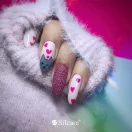 Silcare Shimmer Nymph Pink, sellőpor