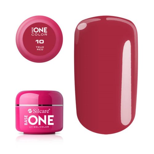 Silcare Base One Color, True Red 10#