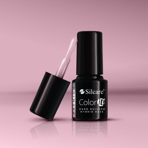 Silcare Hard Builder Color Base erősítő alap Dark Pink