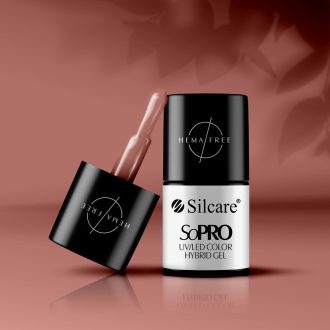 Silcare SoPro HEMA Free Gél Lakk 01# – Kakaó színű hipoallergén géllakk