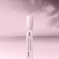 Silcare SoPro HEMA Free Géllakk 04# – fehéres tejrózsaszín nude HEMA mentes géllakk