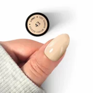 Silcare SoPro HEMA Free Géllakk 43# – krémes bézs-nude HEMA mentes géllakk