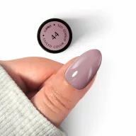 Silcare SoPro HEMA Free Géllakk 44# – hamvas mályvás-lila nude HEMA mentes géllakk