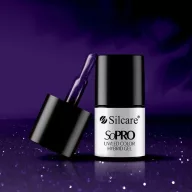 Silcare SoPro HEMA Free Géllakk 46# – mélylila ibolya csillámos HEMA mentes géllakk