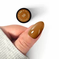 Silcare SoPro HEMA Free Géllakk 50# – mézeskaramella barna HEMA mentes őszi géllakk