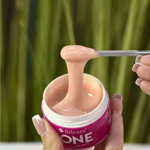 Silcare Base One Egyfázisú Építőzselé, Natural Beige 50g (Limitált kiadás!)