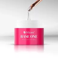 Silcare Base One építőzselé – Clear 50g, profi körömépítéshez