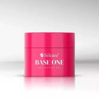 Silcare Base One építőzselé – Clear 50g, profi körömépítéshez