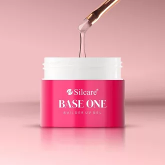 Silcare Base One Cover építőzselé 50g – természetes színű körömágy-hosszabbító zselé