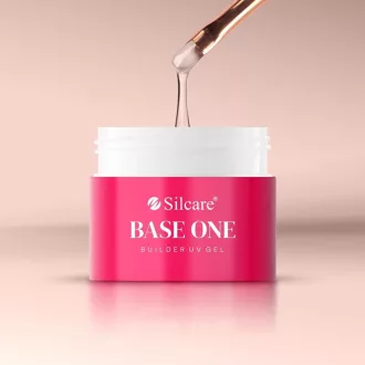 Silcare Base One Cover Light 50g – bézs árnyalatú építőzselé