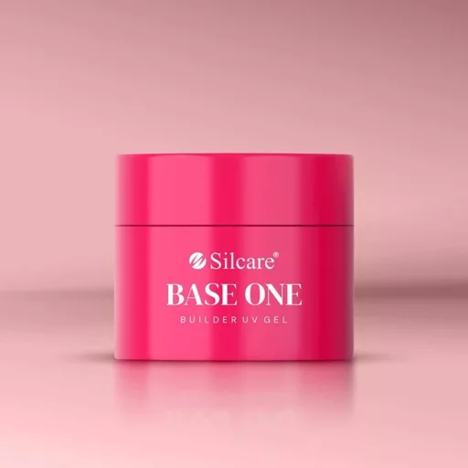 Silcare Base One Cover Medium 50g építőzselé – közepes árnyalatú, természetes hatású körömágy zselé