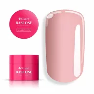 Silcare Base One Thick Cover 50g - professzionális fedő építőzselé sablonhoz és tip-hez