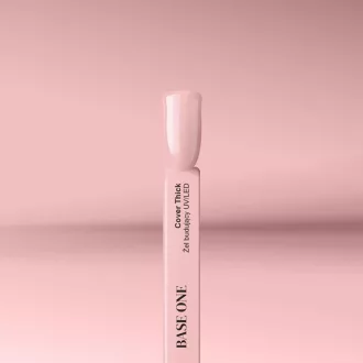 Silcare Base One Thick Cover 50g - professzionális fedő építőzselé sablonhoz és tip-hez
