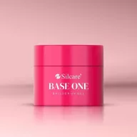 Silcare Base One Thick Cover 50g - professzionális fedő építőzselé sablonhoz és tip-hez